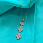 Diamond Clover Necklace