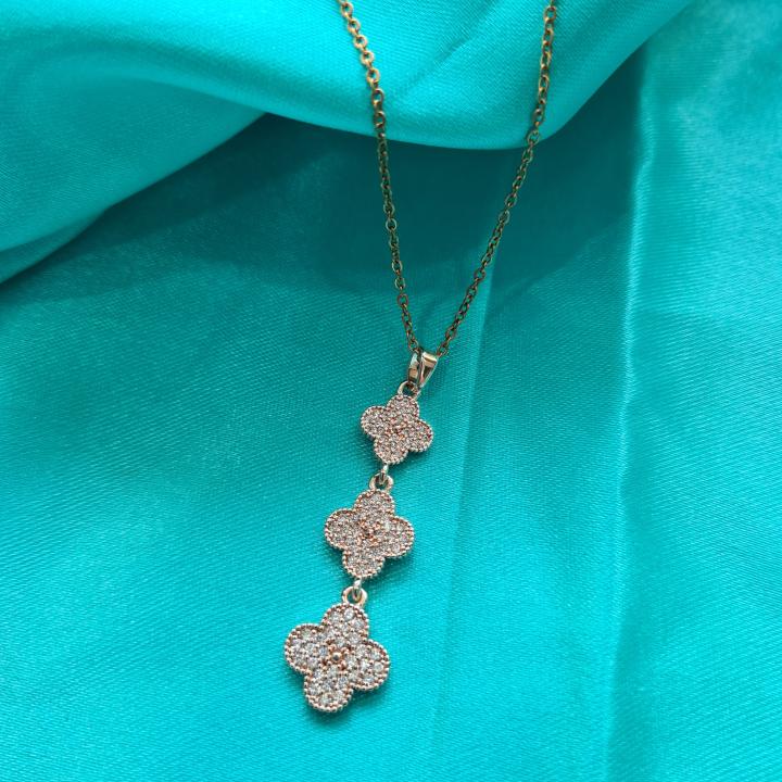 Diamond Clover Necklace