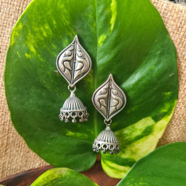 Navrang German Silver Earring_21