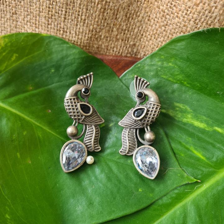 Navrang German Silver Earring_19