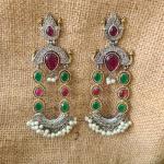 Navrang German Silver Earring_09