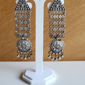 German Silver Earing