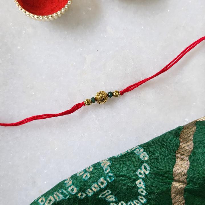 SImple Red Rakhi