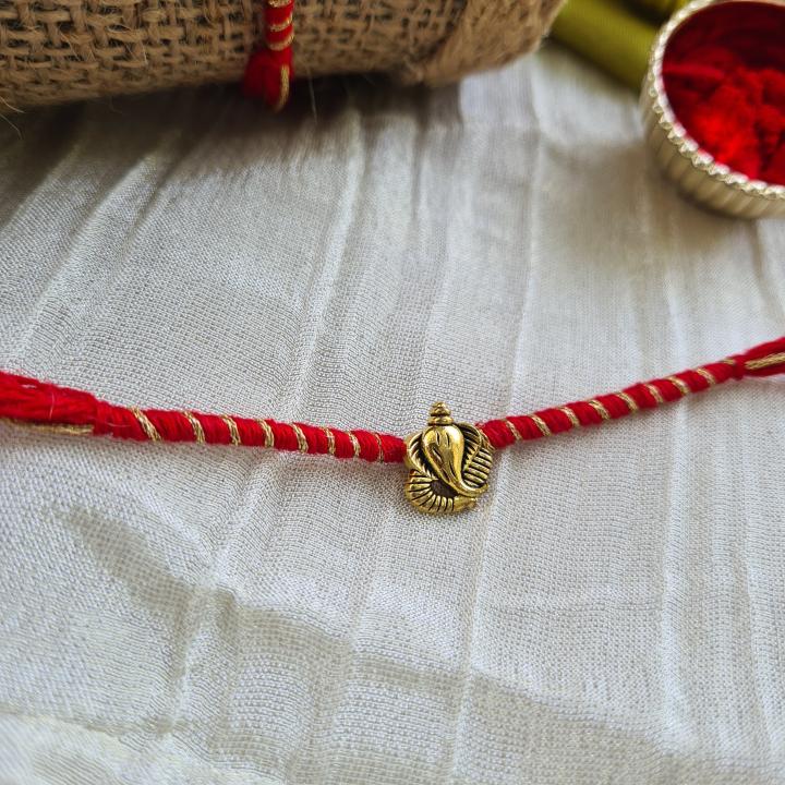 Ganesha Rakhi 1