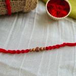 Sandal Wood Beads Rakhi 4