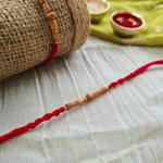 Sandal Wood Beads Rakhi 3