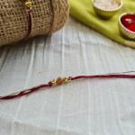 Sandal Wood Beads Rakhi 5