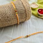 Sandal Wood Beads Rakhi 6