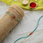 Simple Rudraksh Rakhi 1