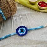 Evil Eye Rakhi Crochet