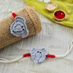 Elephant  Rakhi Crochet