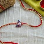 Simple Caption America Rakhi