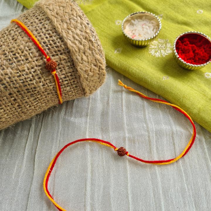 Minimal Nadachhadi  Rudraksh Rakhi