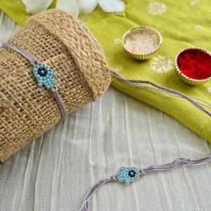 Simple Evil Eye Rakhi 1