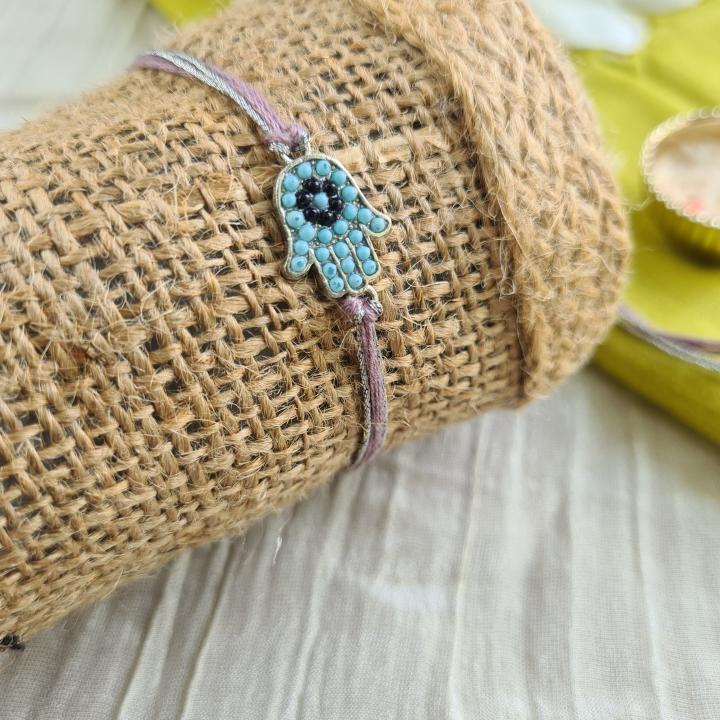 Simple Evil Eye Rakhi 1