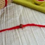 Red Rudraksh Rakhi