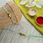 Green Simple Rakhi