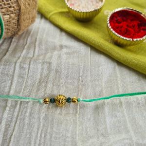 Green Simple Rakhi