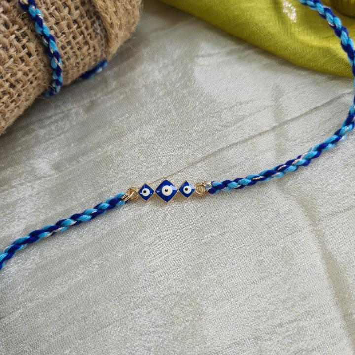 Simple Evil Eye Rakhi 2