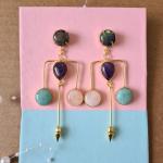 Colourfull Candy Long Earring