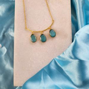 Blue Stone Necklace